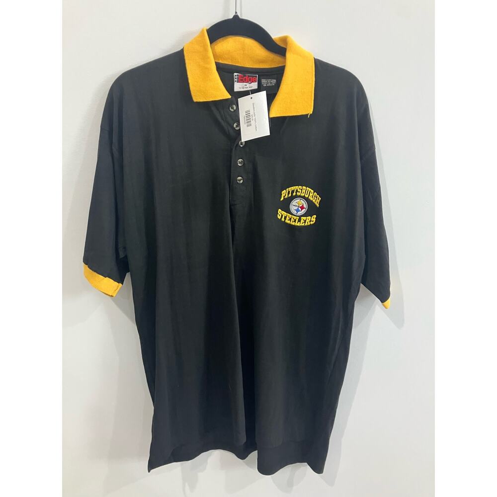 Edge Pittsburgh Steelers polo size M